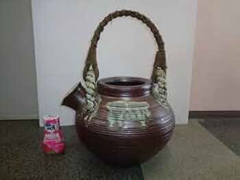 【昭和レトロ】骨董品　信楽焼？　品格があるインテリア置物　巨大な急須 211jr+9IYVL._UF350,350_QL50_.jpg